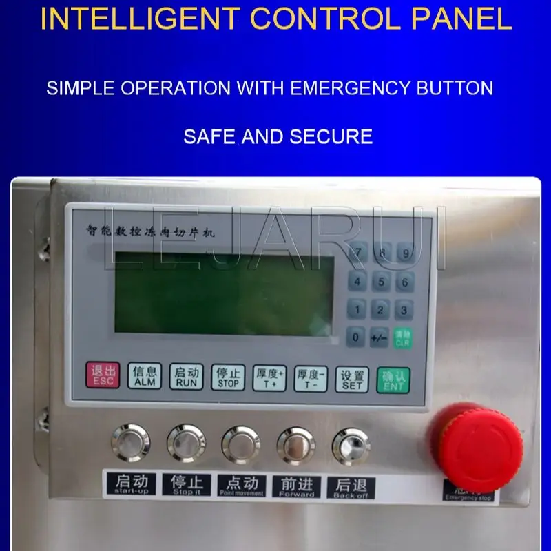 Electric Meat Slicer Mutton Roll Freezing Beef Cutter Lamb Cutting Machine Stainless Steel Cnc Double Cut Lamb Roll Machine