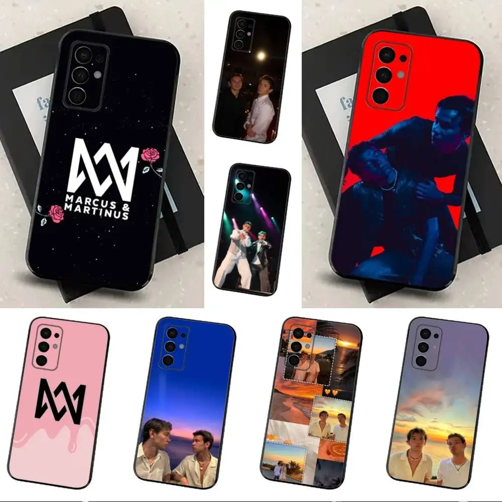 

M-Marcus And Martinus-ES Phone Case For Samsung Galaxy A13,A21s,A22,A31,A32,A52,A53,A71,A80,Soft Black Shell