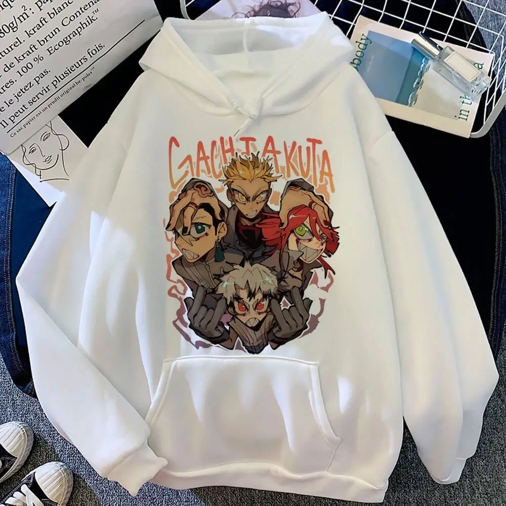 Gachiakuta hoodie anime sweater manga soft fabric comic trendy Y2K teen pullover trendy Japanese pattern