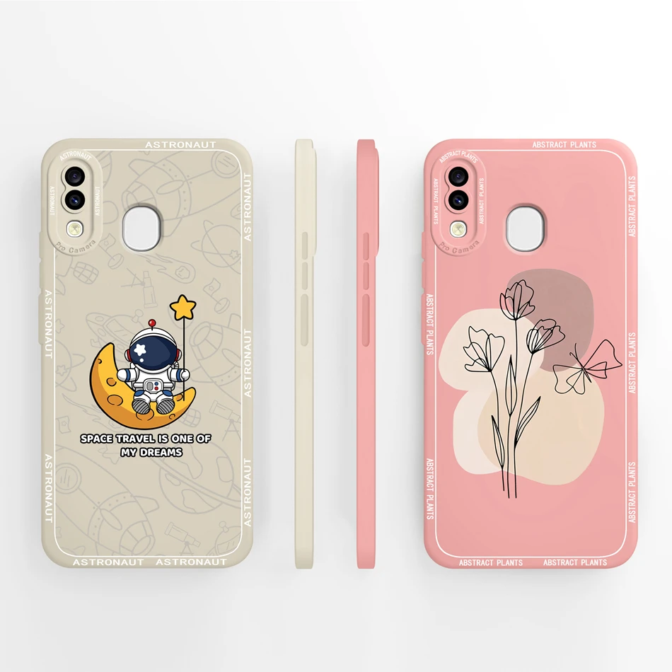 For Samsung Galaxy A30 A30S Case Boutique Soft Liquid Silicone Full Protection Phone Cases For Samsung A 30 Back Cover Protector