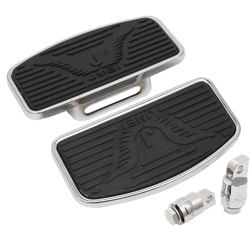 Imagen 2 del producto Tabla de suelo ajustable para motocicleta, reposapiés estilo montaje, estribos para Harley Dyna Electra Glide
