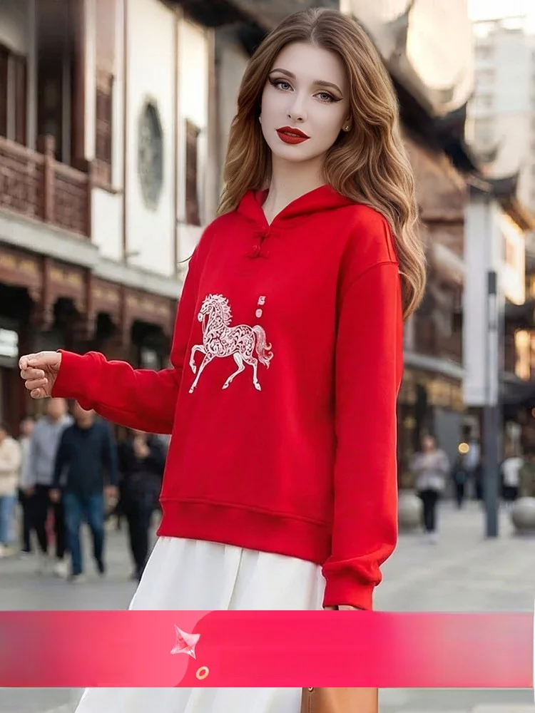 

Женская толстовка Phantom Hatless в повседневном стиле, весенняя мода, из смеси хлопка и полиэстера, с длинными рукавами, с принтом в виде животных, уличная одежда