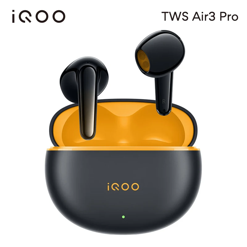 

Наушники IQOO TWS Air3 Pro, беспроводные наушники Bluetooth 6.0, наушники с активным шумоподавлением 50 дБ, гарнитура с низкой задержкой 44 мс, гарнитура для геймеров