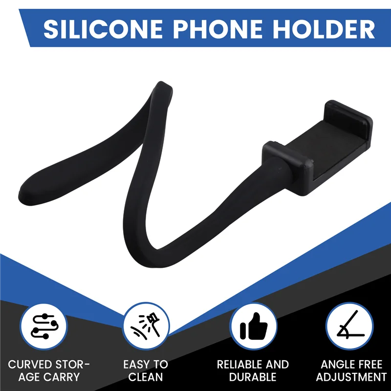 Universal Baby Monitor Holder Camera Shelf Flexible Silicon Baby Camera Stand Hole-Free IP Camera Mount Attaches-AAAE