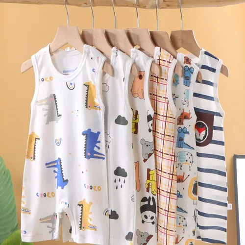 2024 가을 크리스마스 신생아 여아 바디수트, 긴팔 코튼 스플라이싱 유아 점프수트, 0-24m 아동복, 신제품 