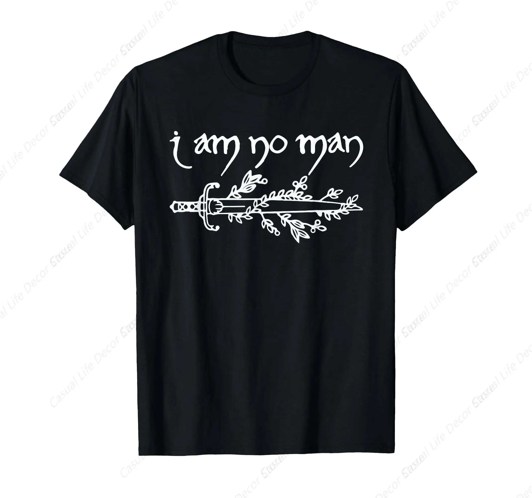 

I Am No Man Reading Librarian T-Shirt