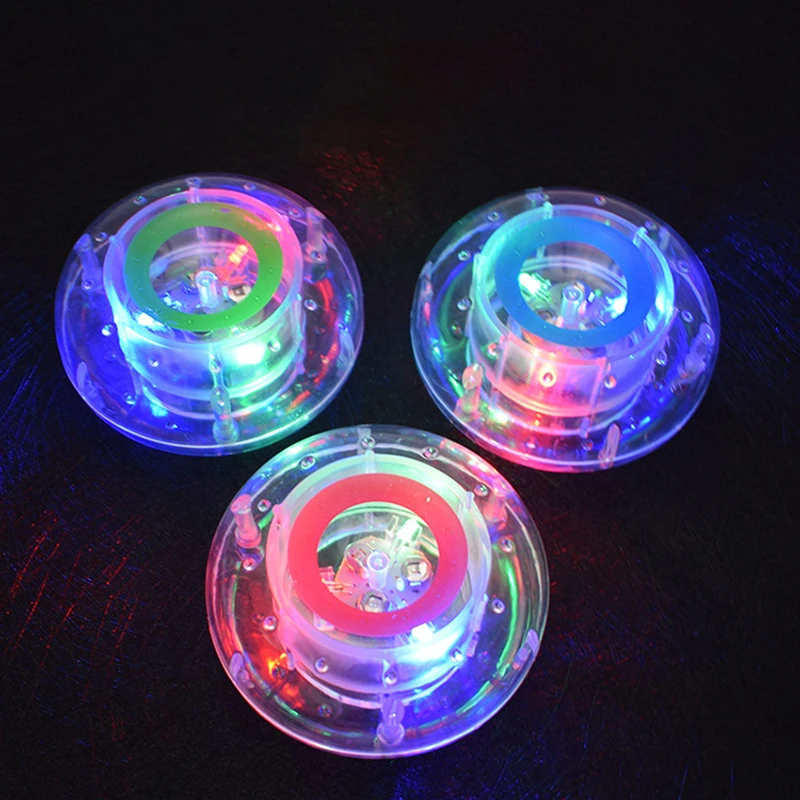 Bé Tắm Bóng Tắm Đèn Phao Chống Nước Nhiều Màu Sắc Đèn LED Nhấp Nháy Đèn Đồ Chơi Đêm Vòng Ánh Sáng Nhẹ Đồ Chơi Trẻ Em