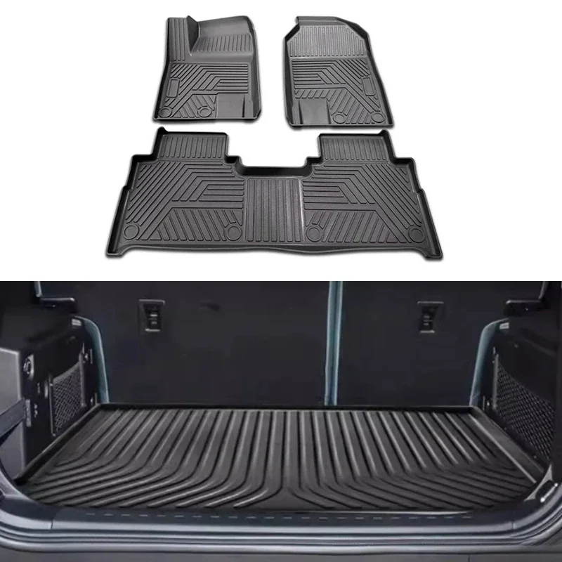 

Car TPE Trunk Floor Mat Fit for Chery JETOUR Interior Modified Eco-friendly Waterproof Carpet Trunk Mat Decoration Accessories