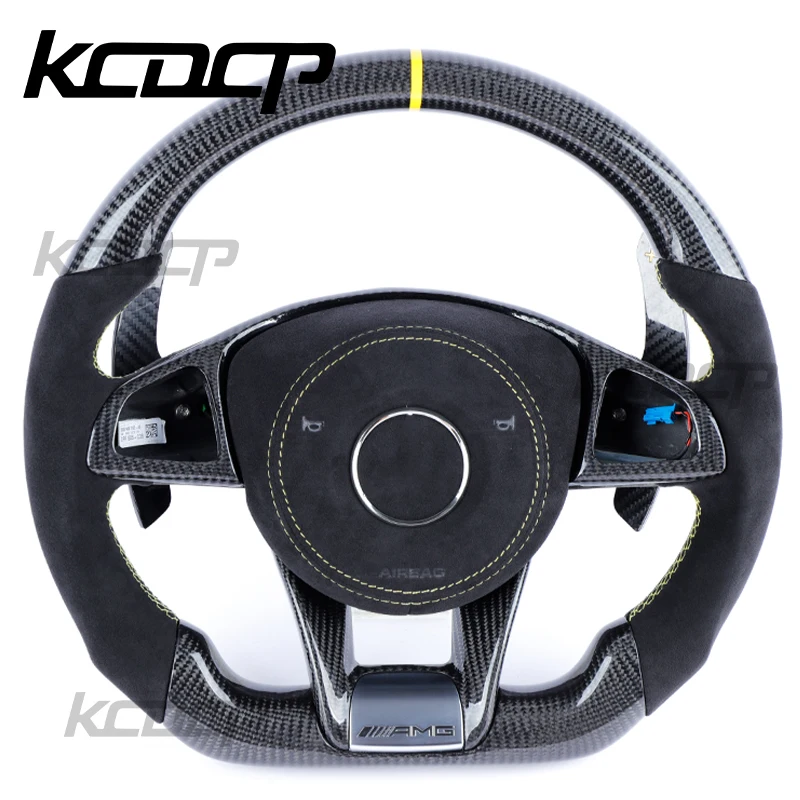 For benz A C E S G CLA GLE CLS GLA W205 W204 W222 W223 S63 C63 E43 G500 G55 Carbon fiber Shift paddle