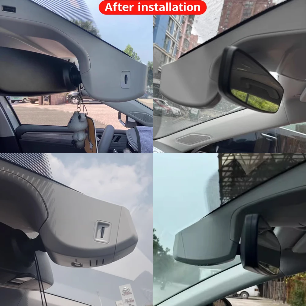 Para Volkswagen VW Bora Facelift 2022 2023 2024 2025, DVR OEM con Wifi, Cámara de Tablero 4K, Cámara Delantera y Trasera, Visión Nocturna, Grabador de Video en Bucle