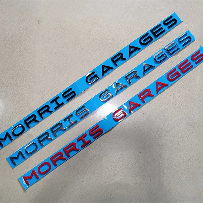 

ABS для MORRIS GARAGES Letter MG 5 6 3 MG5 MG6 Автомобильный передний задний значок на багажник, наклейки с логотипом, эмблемой, наклейка на кузов, автоаксессуары