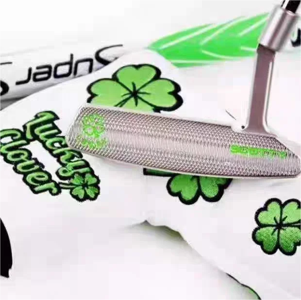 Putter da golf Putter con una sola parola Putter Green Leaf Design classico per uomo e donna