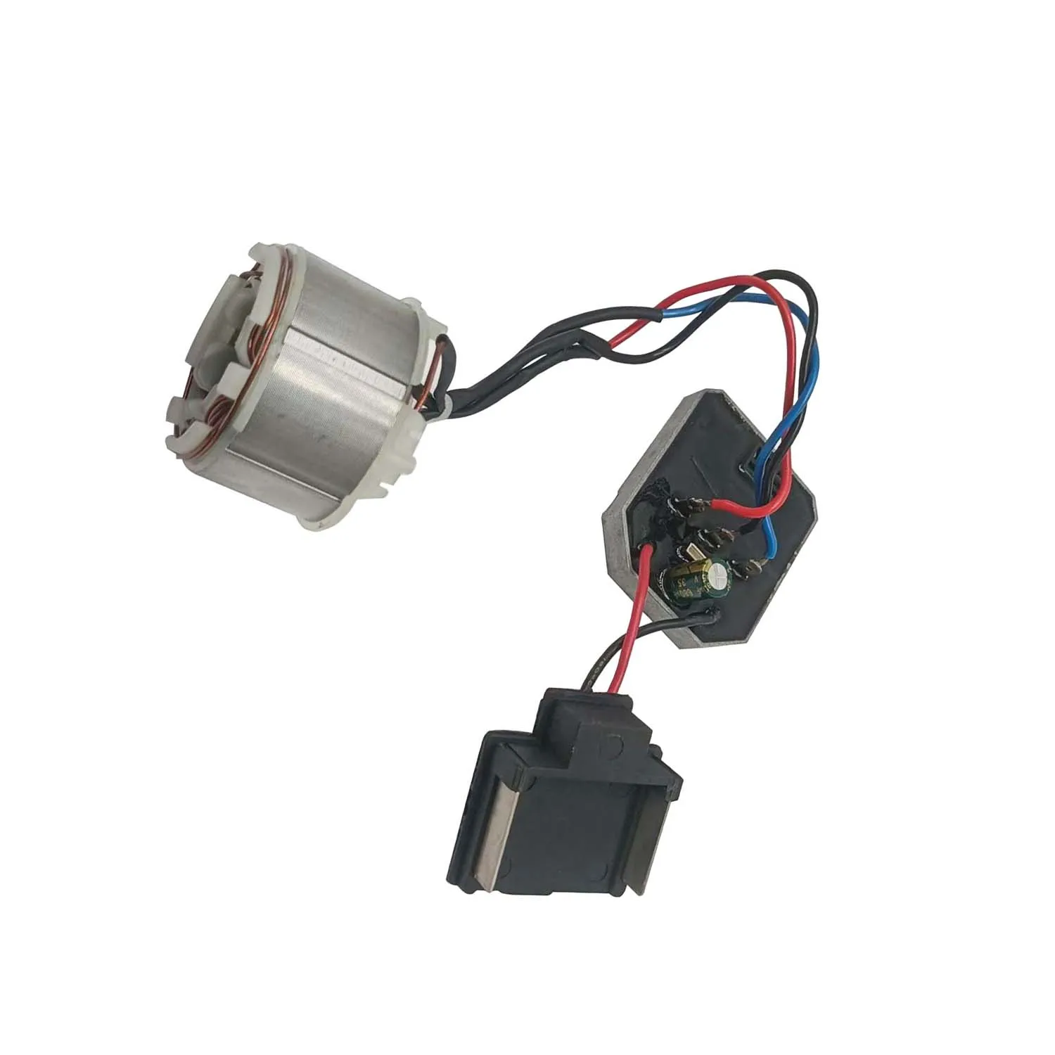 Control Board Switch Rotor Stator Assembly for Brushless Lithium Electric Hammer Drills Metal and Plastic Build