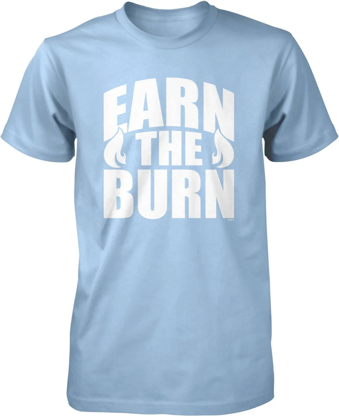 Earn the Burn No Pain Gain Workout Men's T shirt NOFO_01091