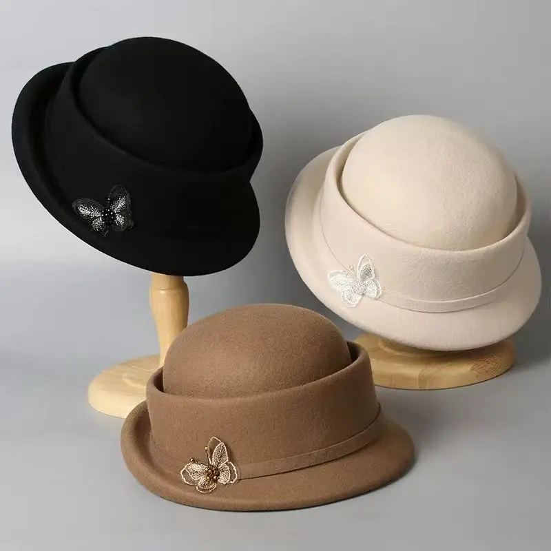 elegante-cappello-da-pescatore-nero-modello-autunnale-invernale-in-pura-lana-stile-retro-con-bordo-arricciato-cappello-a-tesa-larga-in-stile-hepburn-con-nodo