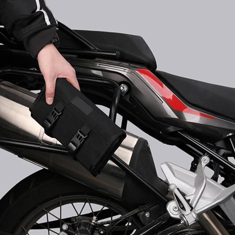 Multifunction Motorcycle Accessory Storage Solution Efficient Design Roll Up Bags Organizers For Enthusiasts