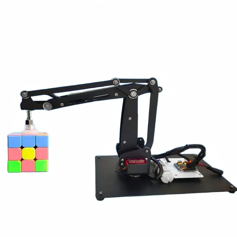 500g Payload 4 Dof Mechanical Robot Arm Frame with Suction Cups Suction Pump ABB Industry Manipulator with DIY Servo Controller