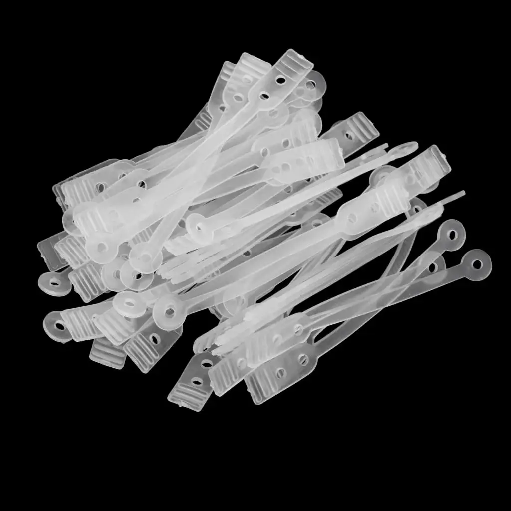 

50pcs Hair Roller Clip Rubber Bands Perm Rod Band for Hair Curling Roller Dryer and Salon Supplies