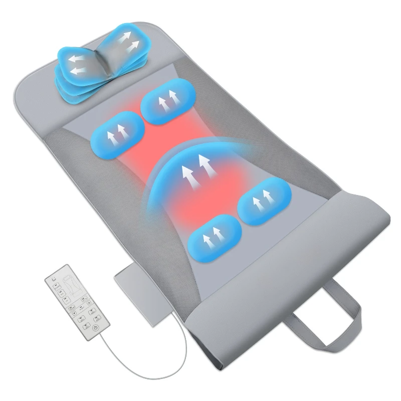 

Full body airbag massage mattress household cervical spine shoulder waist back massage lying pad multi-functional heating