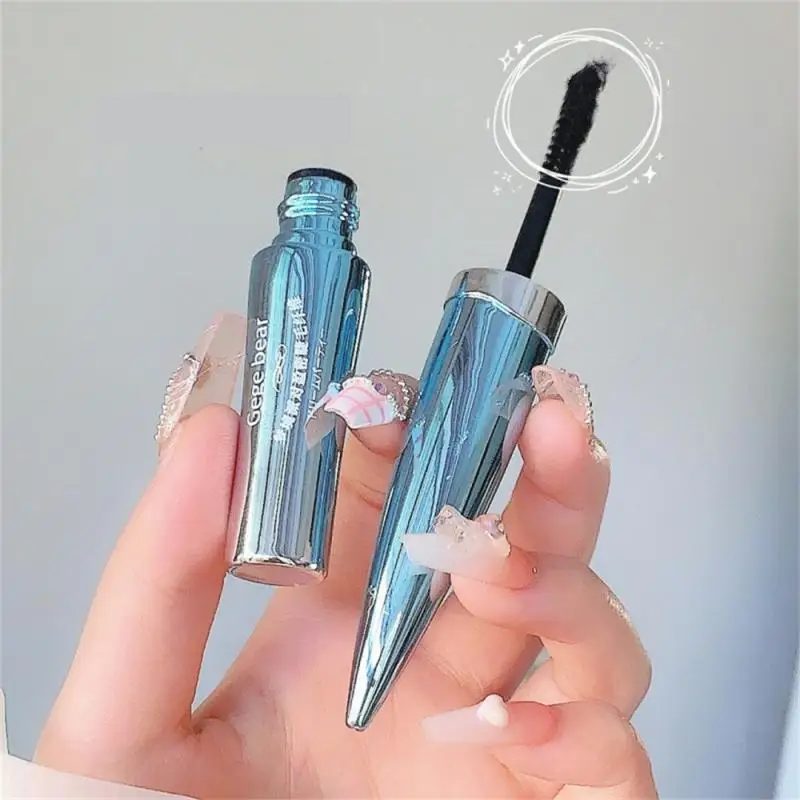 Silk Fiber Lash Mascara Waterproof Long Lasting Extension Eyelashes Lengthening Curling Mascara Black Eyelash Makeup Cosmetic