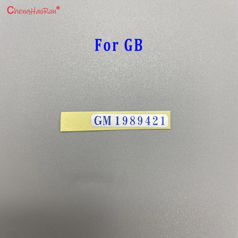 2PCS Stickers For GBC GBP GBL GB SNK  NGPC WSC Game Console New Lables Back Stickers replacement For Gameboy Color Shell Sticke