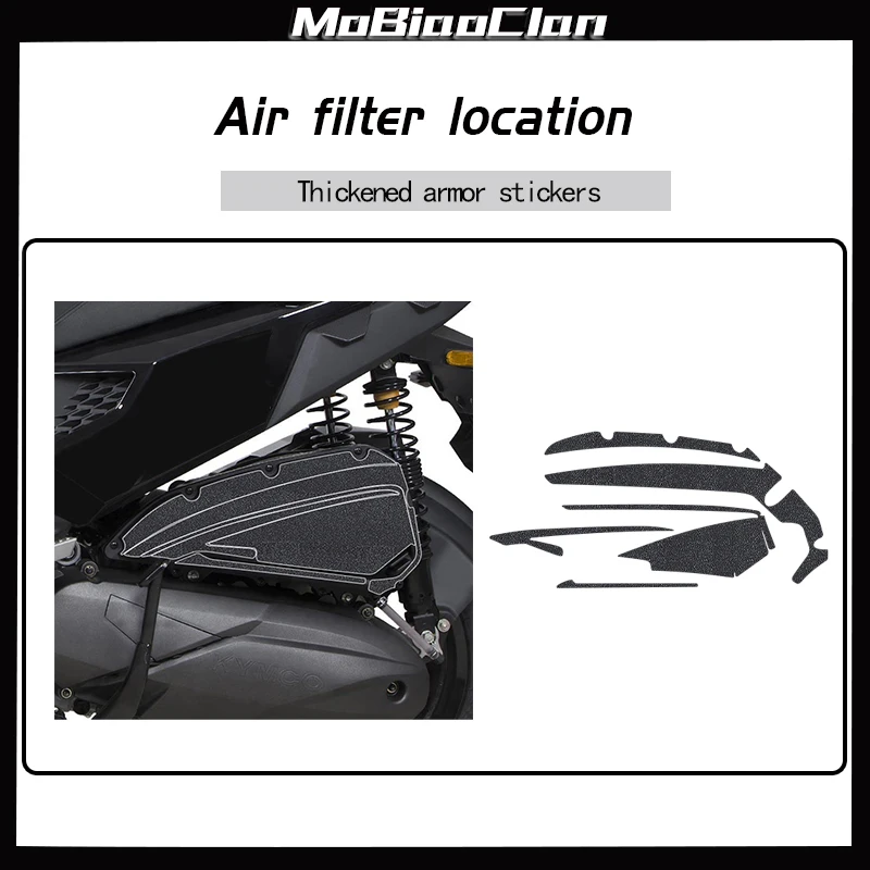 For KYMCO XCITING X350 XcitingX350 2025 Motorcycle Thickened armor stickers protective film stickers modified accessories