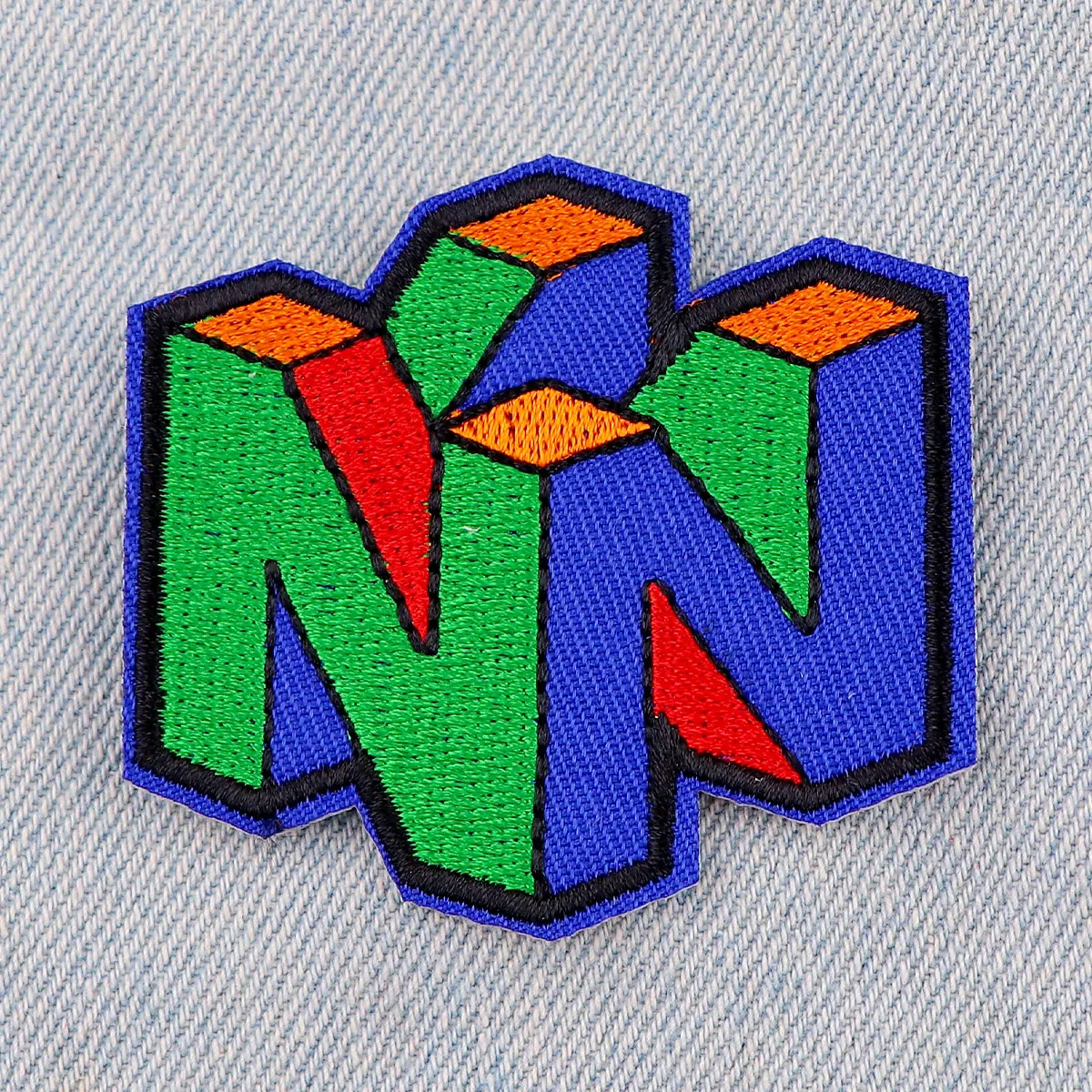 Game Logo Cartoon Embroidered Patches for Clothing Patches on Clothes Stickers Iron on Patches Stripes DIY Appliques