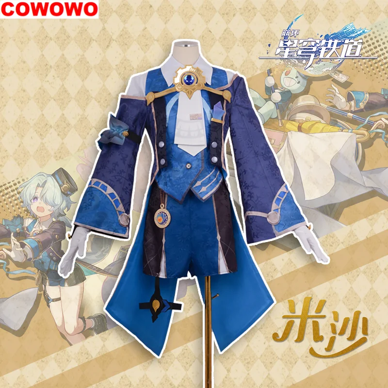 

COWOWO Honkai: Star Rail Misha Men Cosplay Costume Cos Game Anime Party Uniform Hallowen Play Role Clothes Clothing