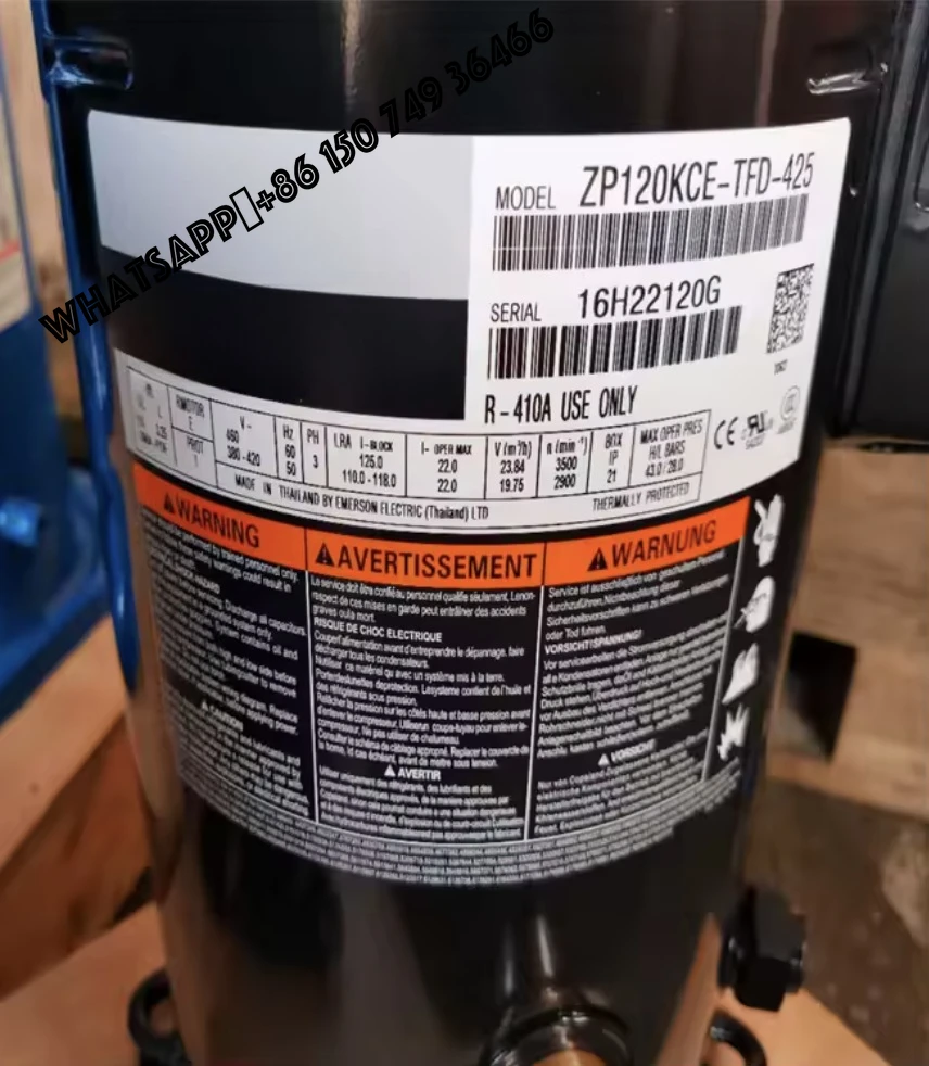 

Hot Cope Compresor land ZP120KCE-TFD-522/155/250/523 ZP120KCE-TFD-950/425/465/477/977 ZP120KCE-TF5-455 ZP120KCE-TF5-950 ZP120KFE