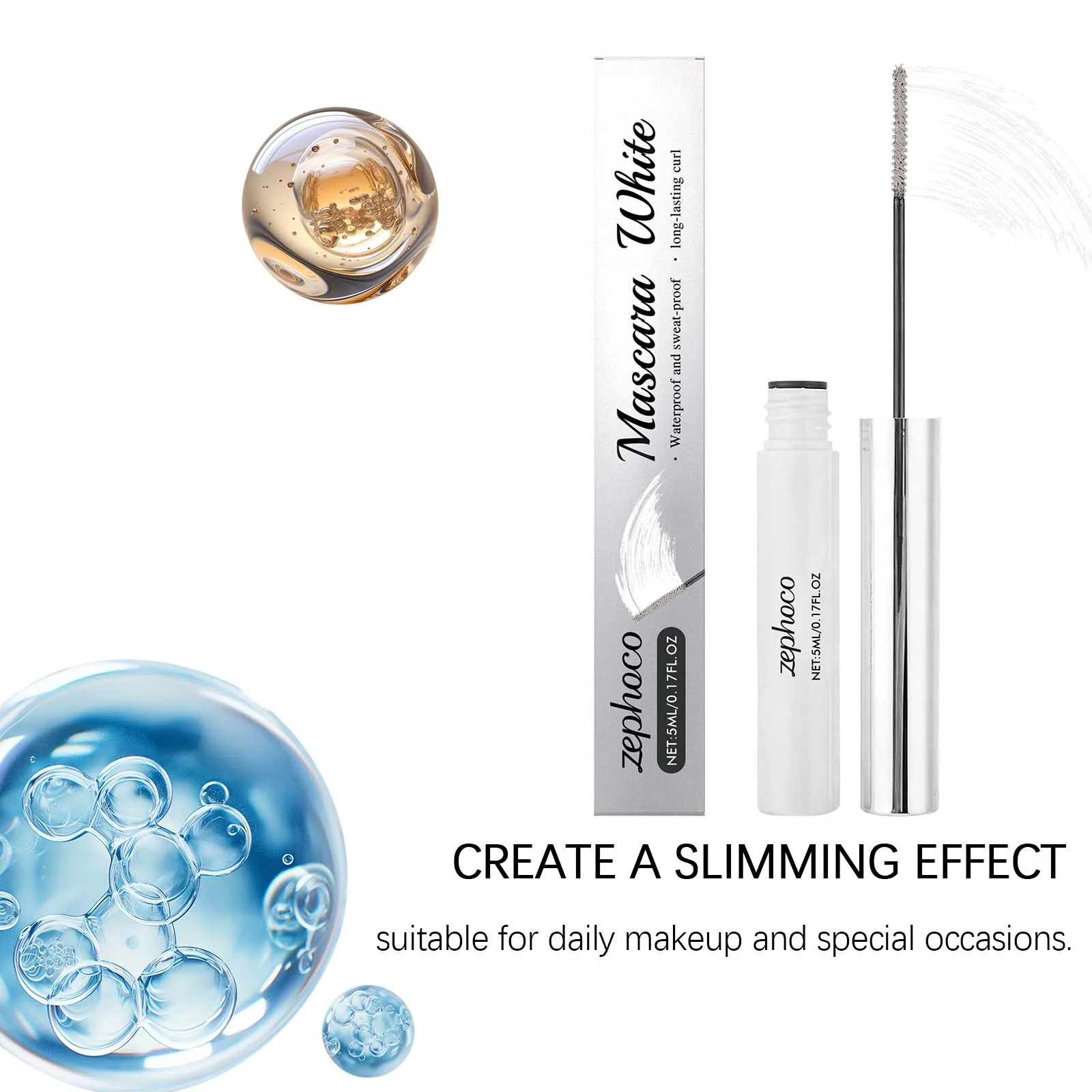カーリングマスカラ ラッシュプライマー 防水 長持ち 簡単除去 目元 デイリーメイク 自然な外観 カール強化 汚れにくい