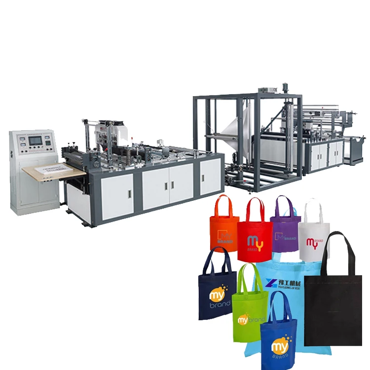 Auto Fabric Tote T-Shirt Pp Non Woven Bag Offset Printing Machine Non Woven Shopping Bag Making Machine non woven bag machine