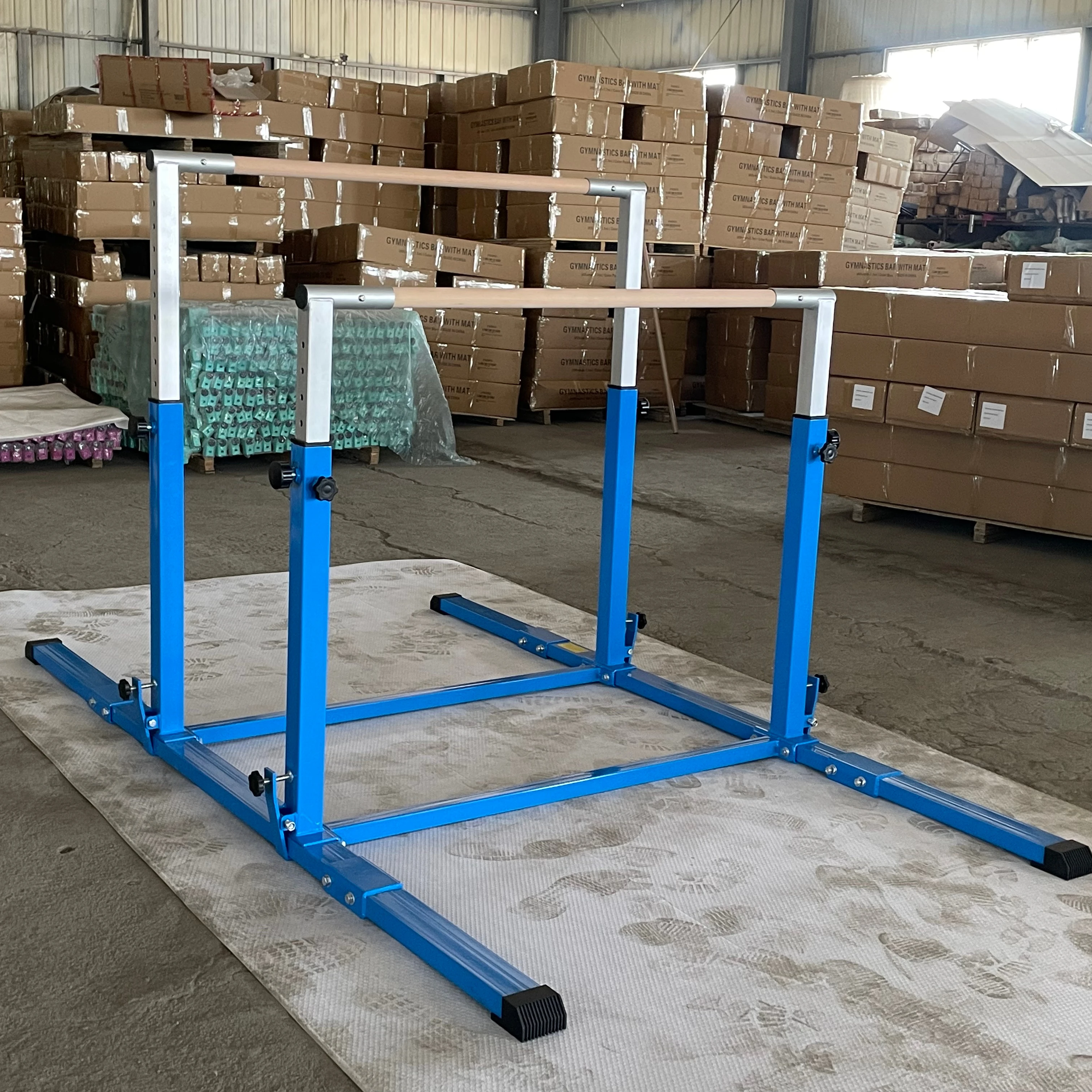 

Fiberglass Rail Parallel Bar,training Equipment Gymnastic bar for Sale