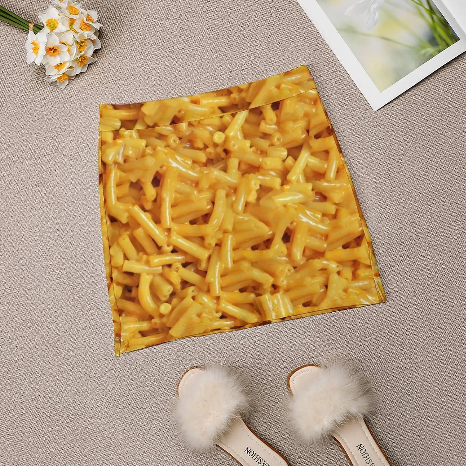 Mac And Cheese spódnica damska Y2K letnie ubrania 2022 spódnica w stylu Kpop z kieszenią fajne dla nastolatków dla taty śmieszne Mac N