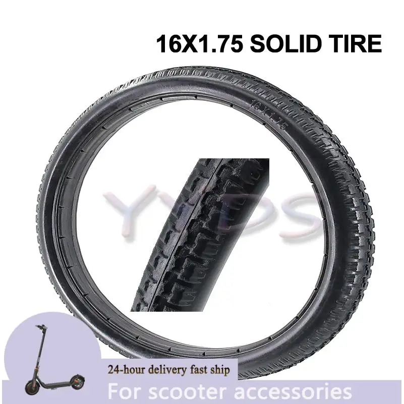 

Wheelchair Wheel 4 Wheel Solid Tires 16X1.75 Black High Quality for Power Wheelchair Solid Tire