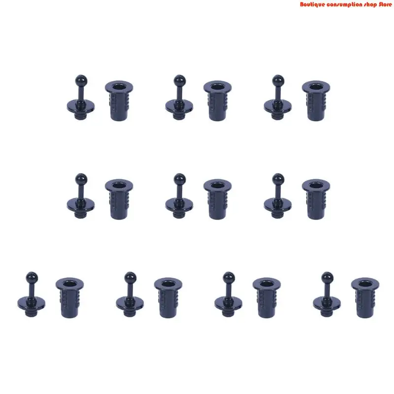 L9NA 10Pcs Durability Speaker Grill Clip Quick Release Design For Sound Systems