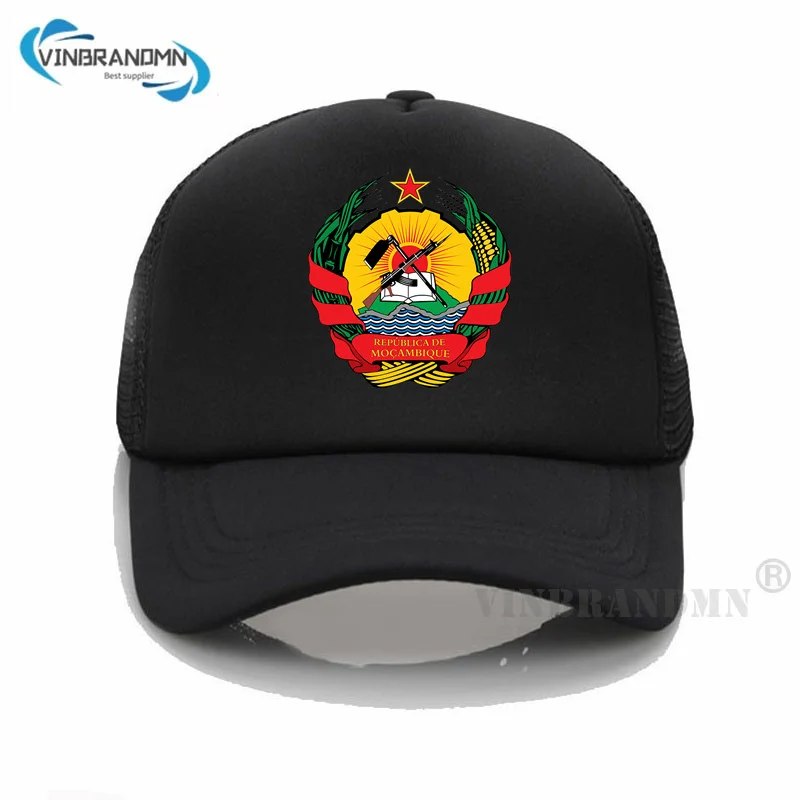 Mozambique Men Women Fishing Hat Africa Nation Team Baseball Caps 100% Cotton Bucket Hats Country Sporting MOZ Mozambican Caps