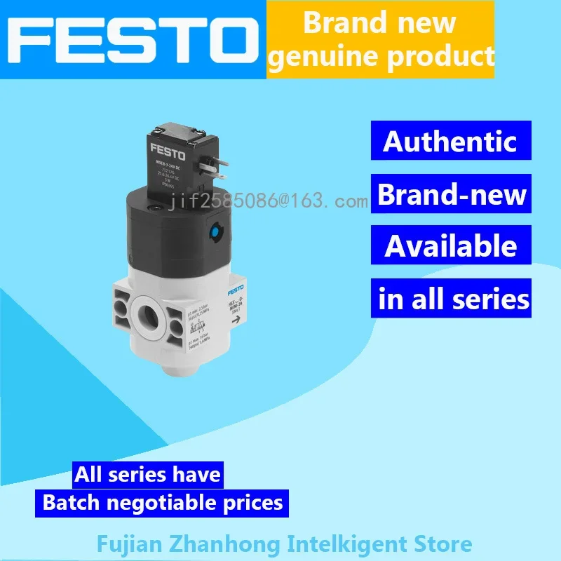 FESTO Genuino 172941 -HEE-3/8-D-MIDI-24, 172944 -HEE-1/2-D-MIDI-24, 172953 -HEE-1-D-MAXI-24, disponible en todas las series, precio negociable