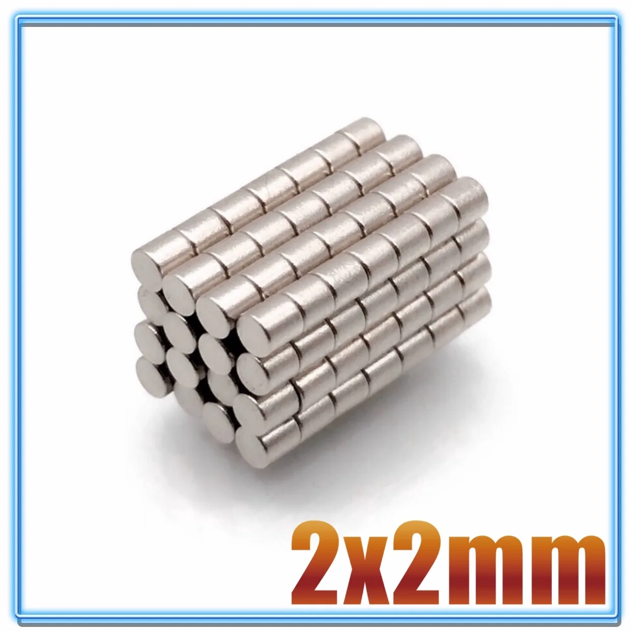 10~50000PCS 2x2mm Small Magnets Round 2mm*2mm Neodymium Magnet Disc 2x2 Permanent NdFeB Super Strong Powerful Magnetic 2*2mm