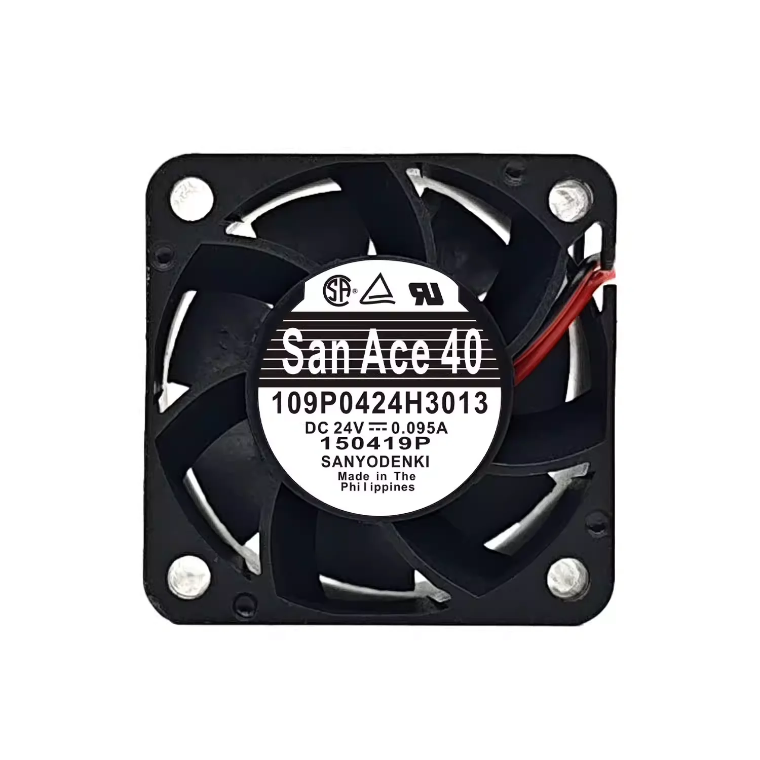 

Новый вентилятор охлаждения Sanyo 109P0424H3013 4028 DC24V 0.095A с высоким воздушным потоком