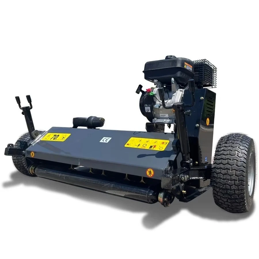 High Productivity ATV Pull Behind Tow Mower Flail Farm Mower with Engine and Gearbox Core Components