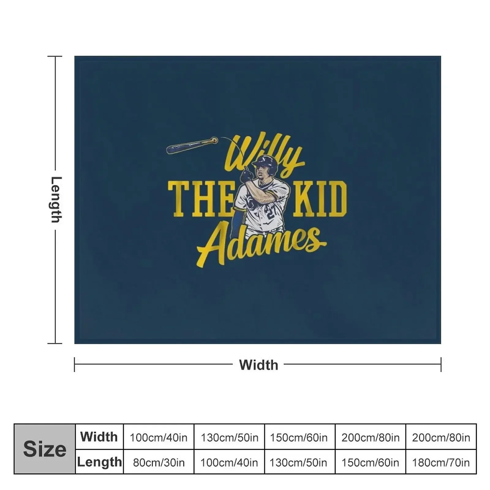 Willy the kid Adames Throw Blanket decorative christmas decoration Weighted Comforter Blankets