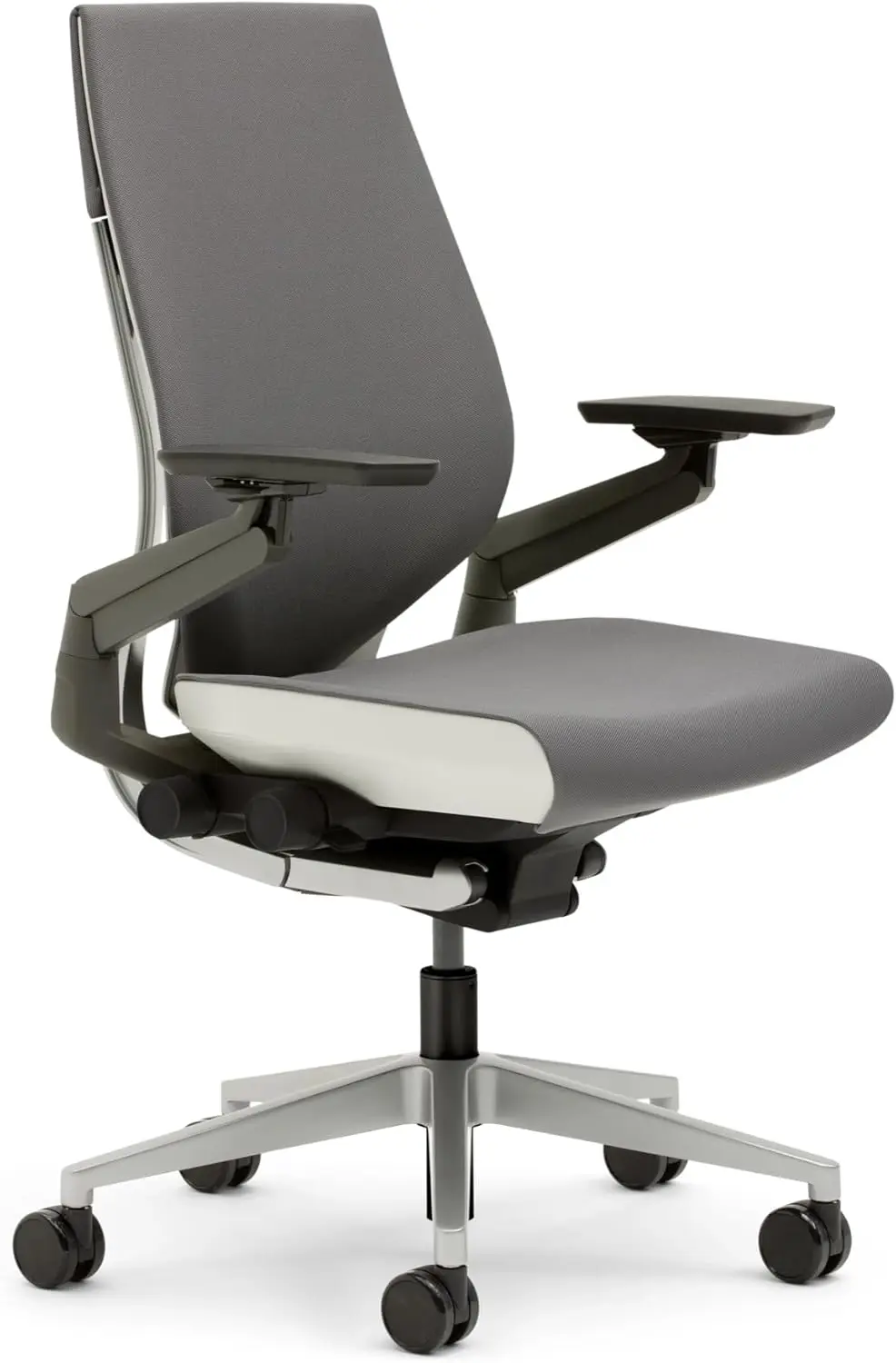 

Gesture Office Chair Ergonomic Work Chair with Wheels for Carpet Comfortable Office Chair Intuitive-to-Adjust Chairs for Desk