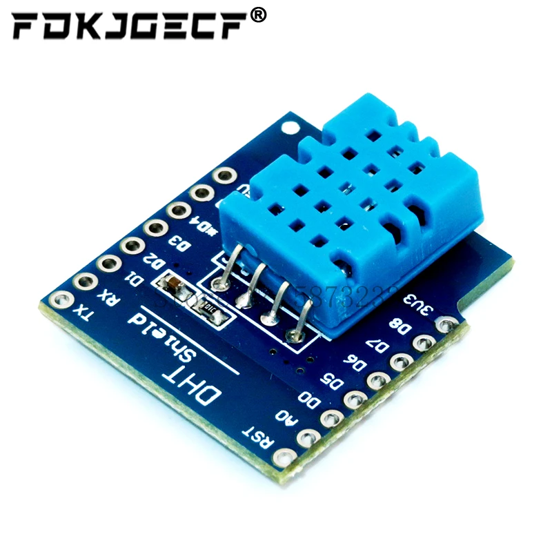 DHT Shield For WEMOS D1 mini ESP32 MINI DHT11 Single-bus digital temperature and humidity sensor module sensor wifi temperature