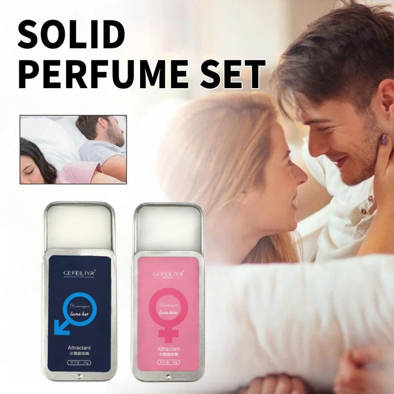 

Portable Solid Perfume Cream Long-lasting Fragrance for Men and Women Sexy Body Scent Dating Light Perfume Gel Solid Balm