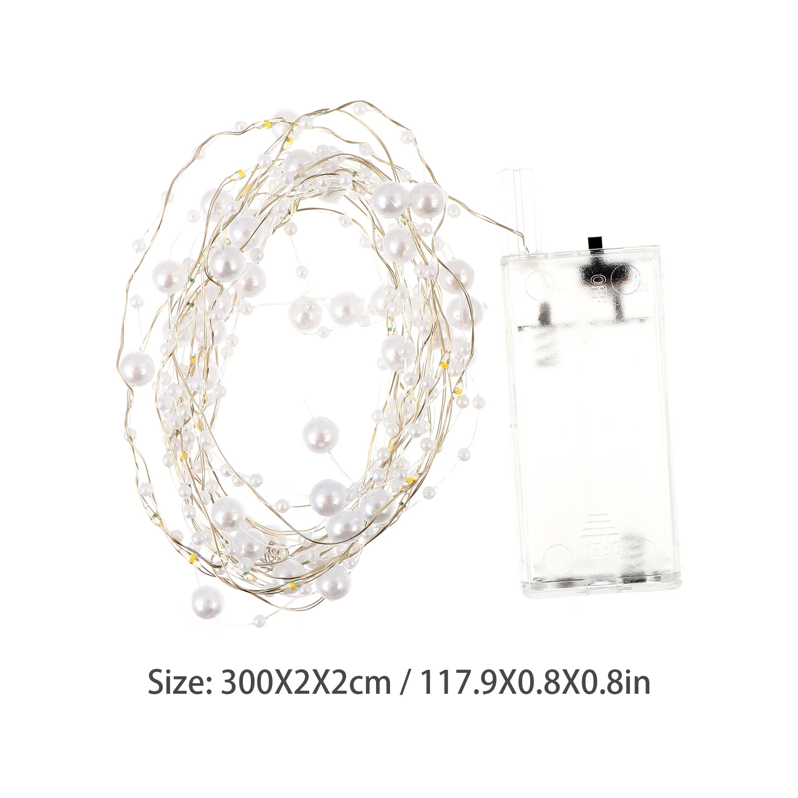 20 المصابيح Led الأسلاك النحاسية ضوء سلسلة اللؤلؤ ديكور لغرفة حديقة الطرف داخلي في الهواء الطلق الديكور الجنية أضواء الحدث الإضاءة #4