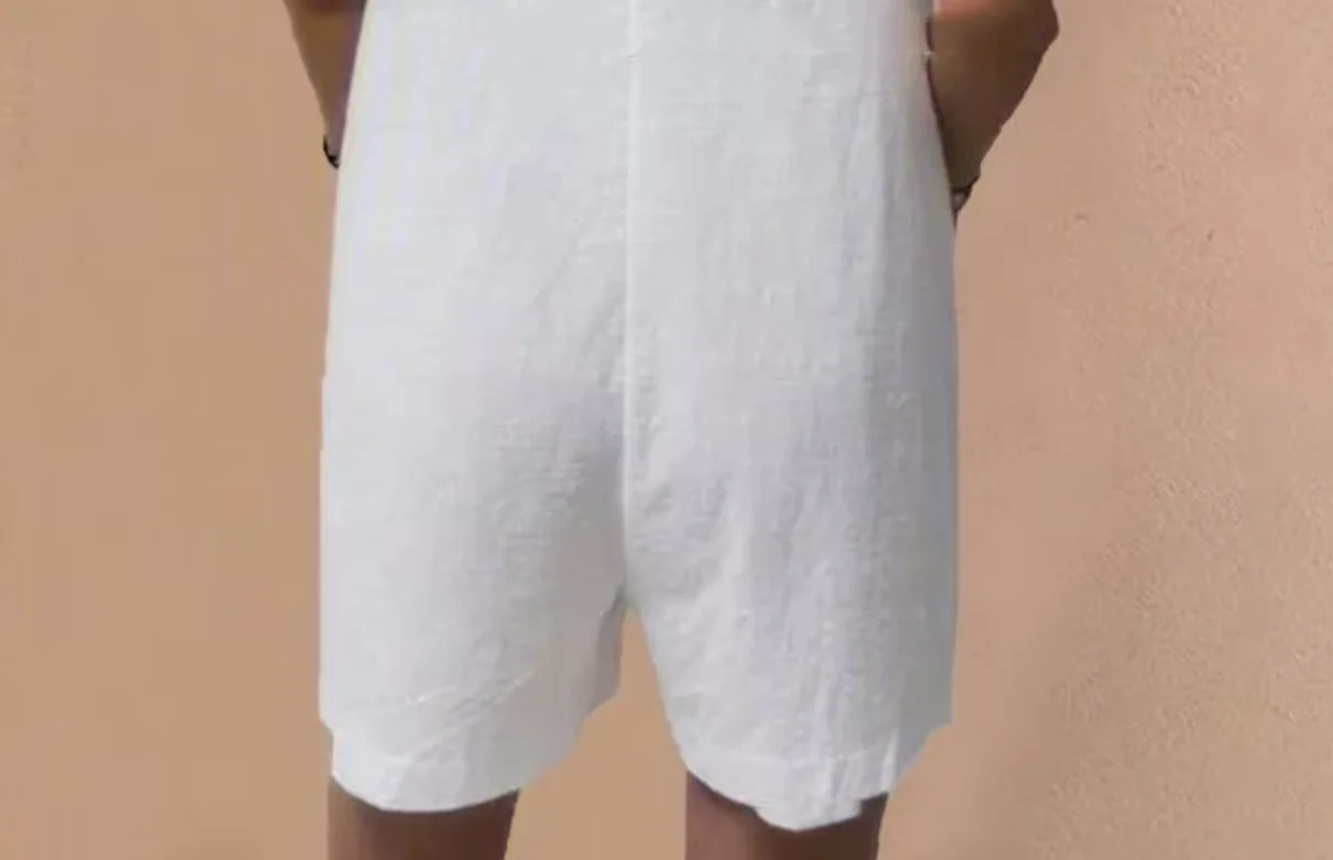 

Summer 2026 Women's Loose Jumpsuit Solid Color Rompers Pocket Spring Fashion High Street Casual Versatile Overalls