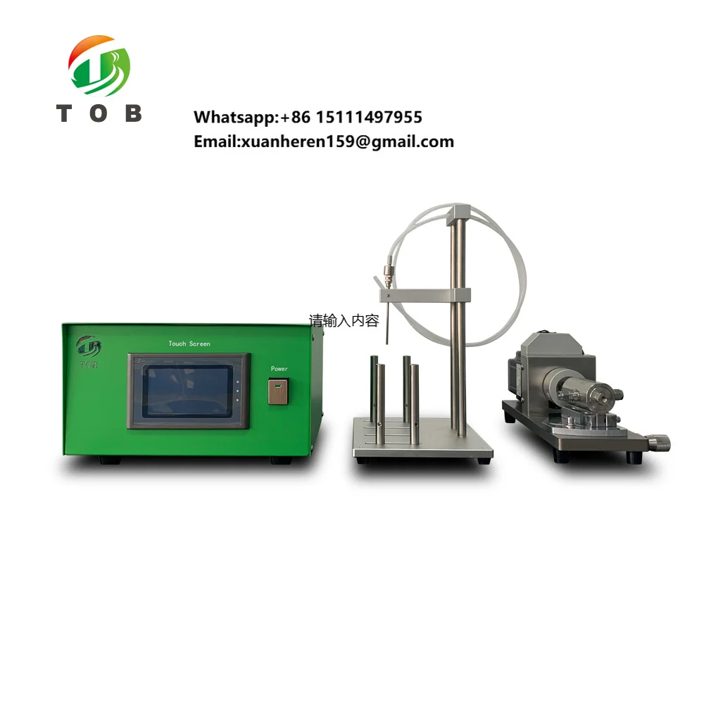 TOB Ceramic Rotary Plunger Pump for Lithium Ion Battery Electrolyte Filling