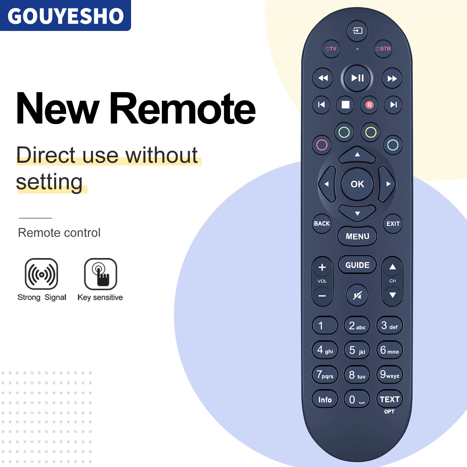 

Новый пульт дистанционного управления для телеприставки AMINO t4hu2215/40ka серии 5,6,7 H200
