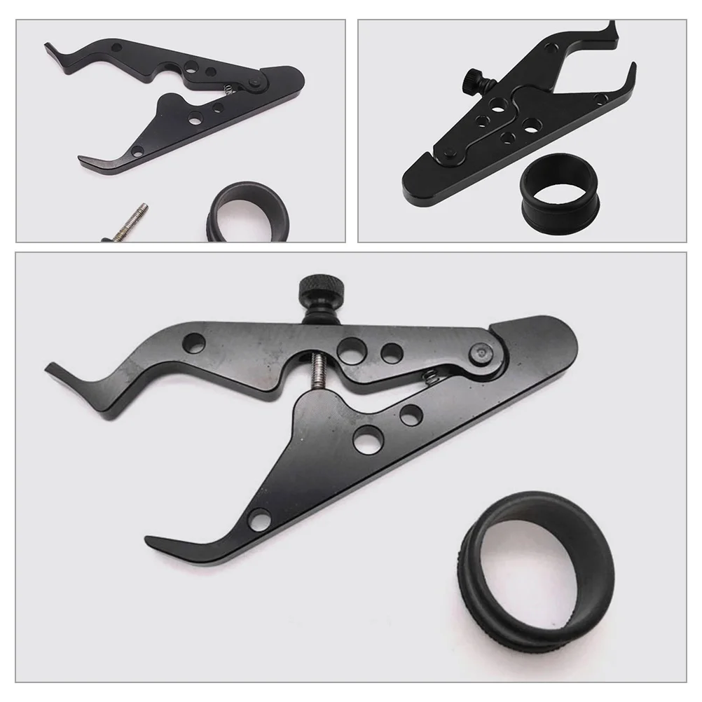 

Universal Motorcycle Cruise Control Throttle Clamp Lock Portable Auxiliary Fixer Attachment Aluminum Construction Enhanced