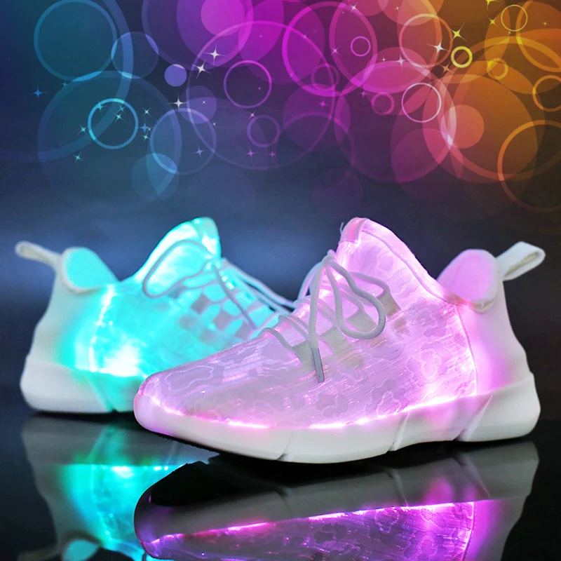 Casual Schuhe Männer Frauen Kinder Jungen Mädchen Kinder Turnschuhe 2022 Sport Fashion Marke Schuhe Lightweigth Glowing Licht Led Stiefel